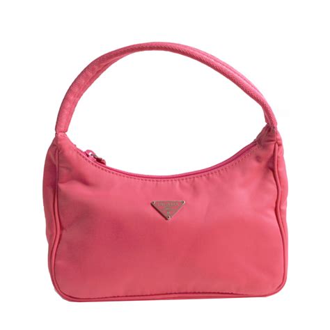 pink prada hobo bag